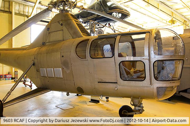 9603 RCAF, 1947 Sikorsky S-51 C/N 5130, Sikorsky H-5 (S-51) - American Helicopter Museum