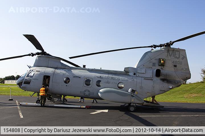 154808, 1968 Boeing Vertol CH-46E Sea Knight C/N 2415, CH-46D Sea Knight 154808 MQ-436 from HMM-774 