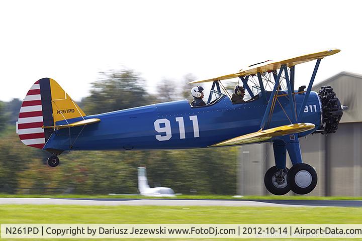 N261PD, 1944 Boeing PT-13D Kaydet (E75) C/N 75-5669, Boeing E-75 PT-13D Stearman C/N 42-17506, N261PD