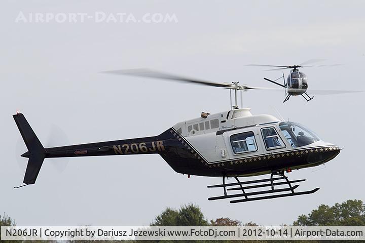 N206JR, 1974 Bell 206B JetRanger III C/N 1291, Bell 206B Jet Ranger  C/N 1291, N206JR
