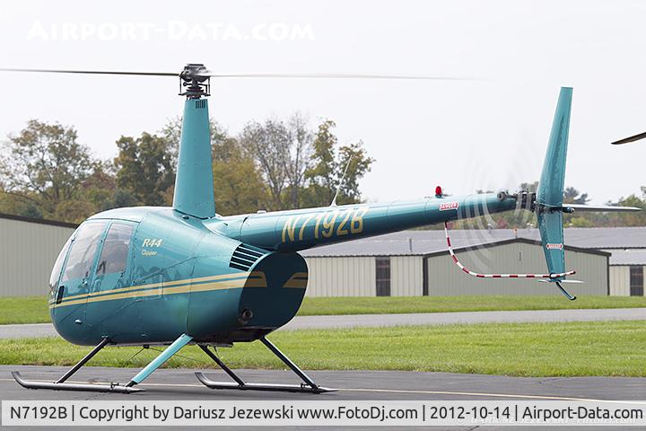 N7192B, 2000 Robinson R44 C/N 0848, Robinson R44 Clipper  C/N 0848, N7192B