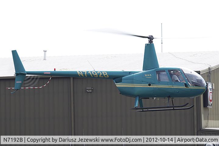 N7192B, 2000 Robinson R44 C/N 0848, Robinson R44 Clipper  C/N 0848, N7192B