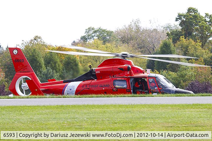 6593, Aerospatiale HH-65C Dolphin C/N 6295, HH-65C Dolphin 6593 from CGAS Atlantic City, NJ