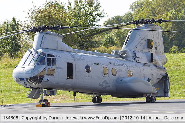 154808, 1968 Boeing Vertol CH-46E Sea Knight C/N 2415, CH-46D Sea Knight 154808 MQ-436 from HMM-774 