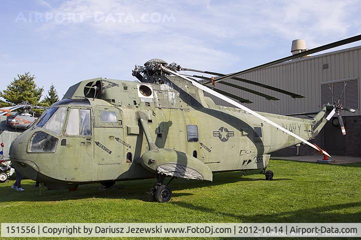 151556, Sikorsky SH-3A C/N 61-292, Sikorsky HH-3A Sea King (S-61B) 151556 - American Helicopter Museum