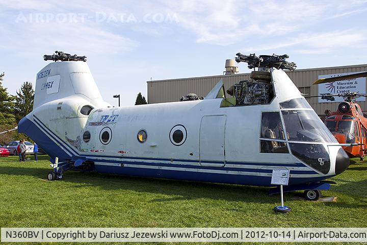 N360BV, 1987 Boeing Vertol 360 C/N 001, Boeing Vertol 360 C/N 001 - American Helicopter Museum, N360BV