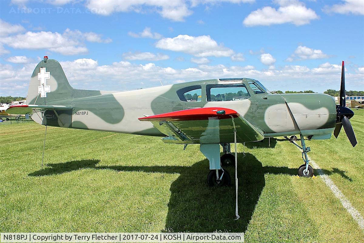 N818PJ, 1978 Yakovlev Yak-18T C/N 22202021, At 2017 EAA Airventure at Oshkosh