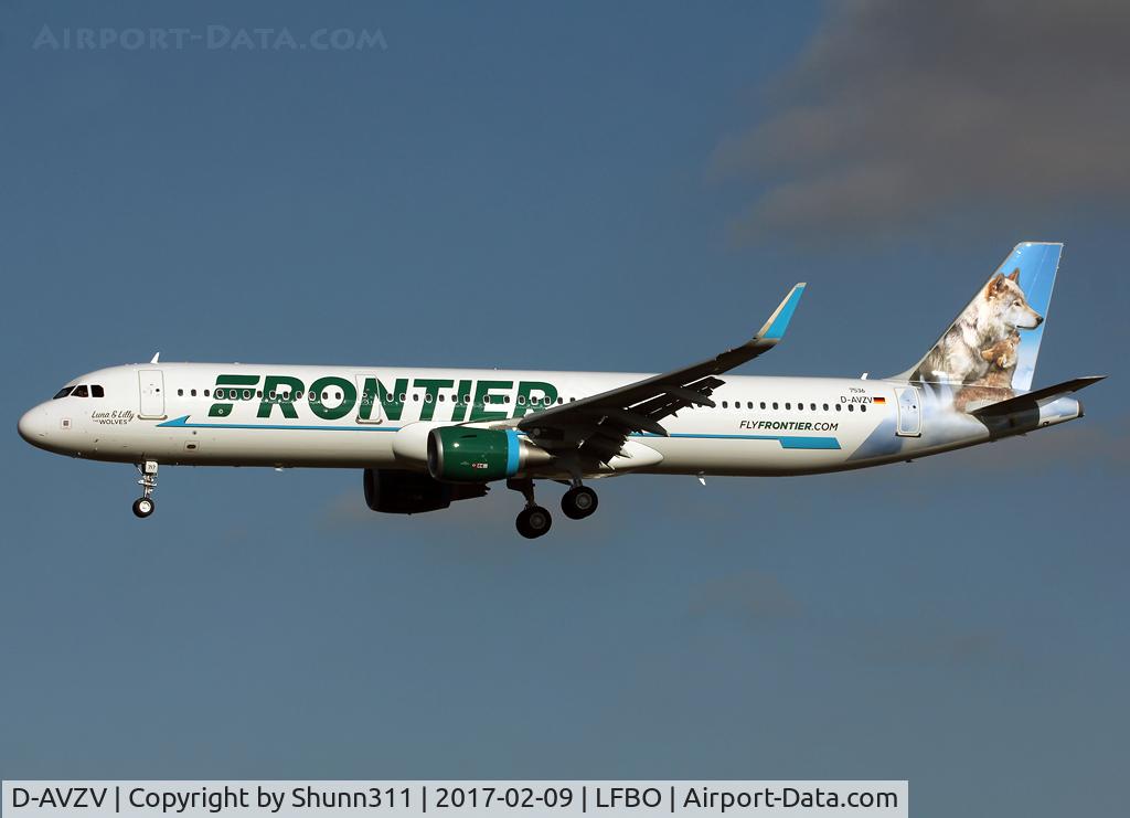 D-AVZV, 2017 Airbus A321-211 C/N 7536, C/n 7536 - To be N717FR
