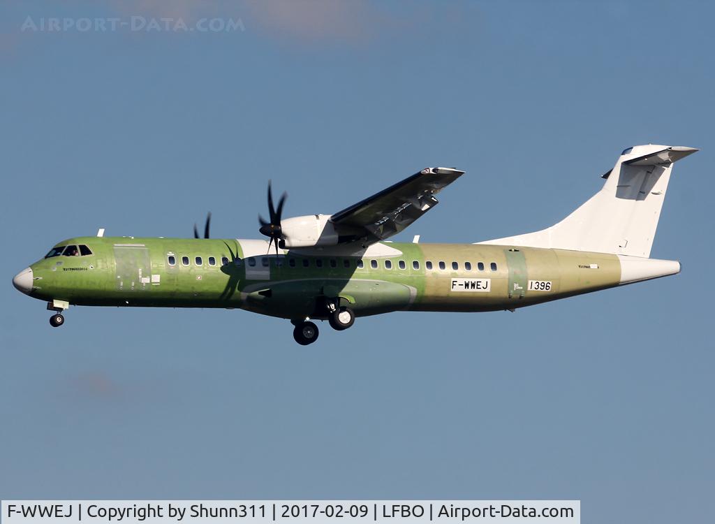 F-WWEJ, 2017 ATR 72-600 (72-212A) C/N 1396, C/n 1396 - For Binter Canarias