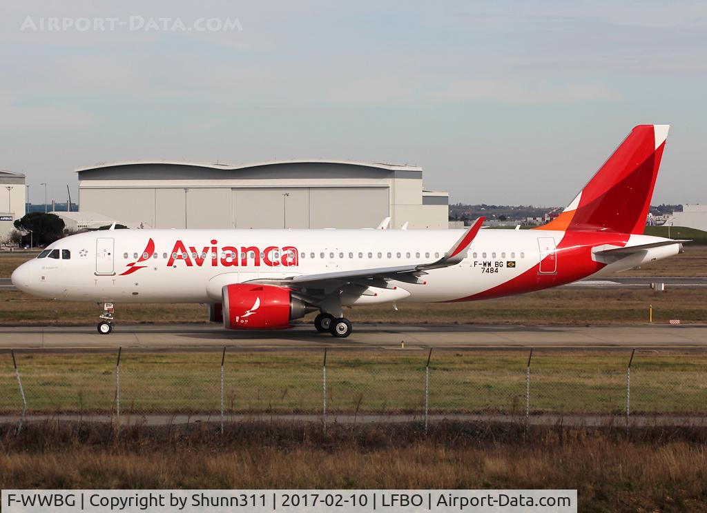 F-WWBG, 2016 Airbus A320-251N C/N 7484, C/n 7484 - To be PR-OBH