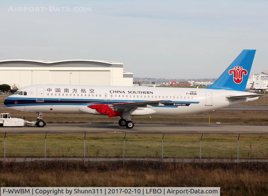 F-WWBM, 2016 Airbus A320-271N C/N 7477, C/n 7477 - To be B-8965