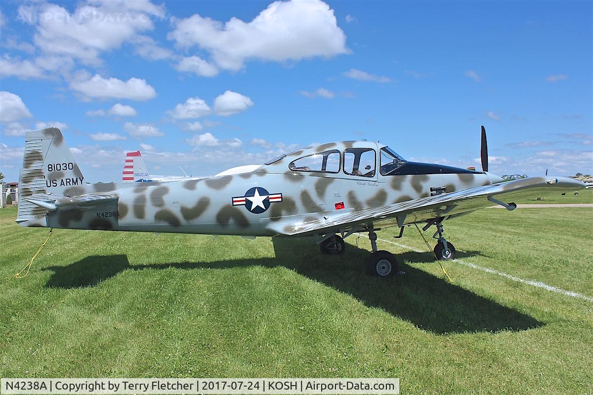 N4238A, Ryan Navion A C/N NAV-4-1736, At 2017 EAA Airventure at Oshkosh