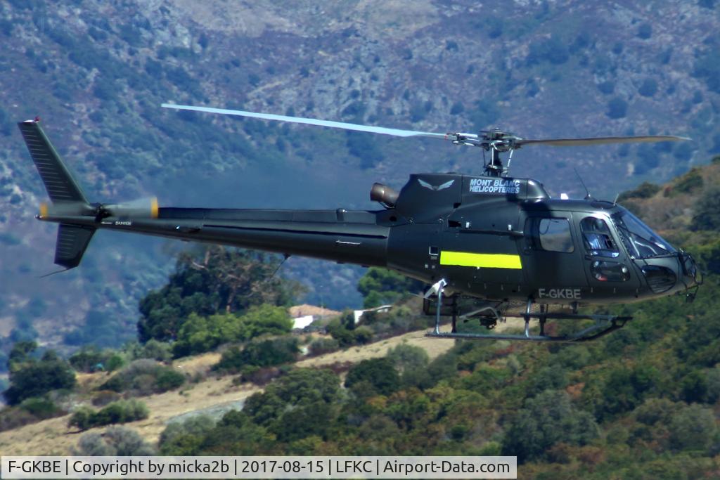 F-GKBE, Eurocopter AS-350B-2 Ecureuil Ecureuil C/N 2503, New colours, leased for Firefighter