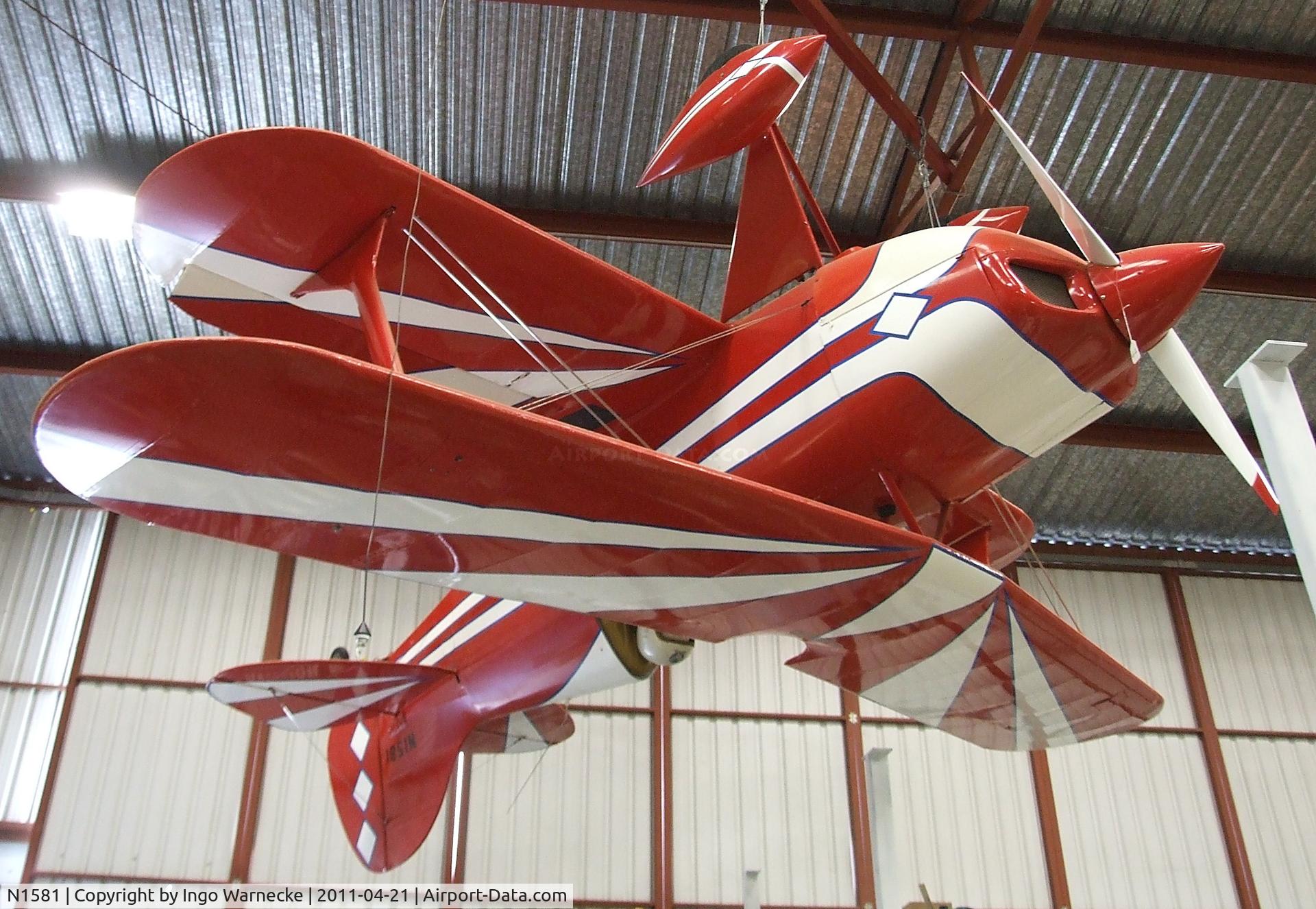 N1581, 1968 Pitts S-1C Special C/N JD-1, Pitts S-1C Special at the Wings of History Air Museum, San Martin CA