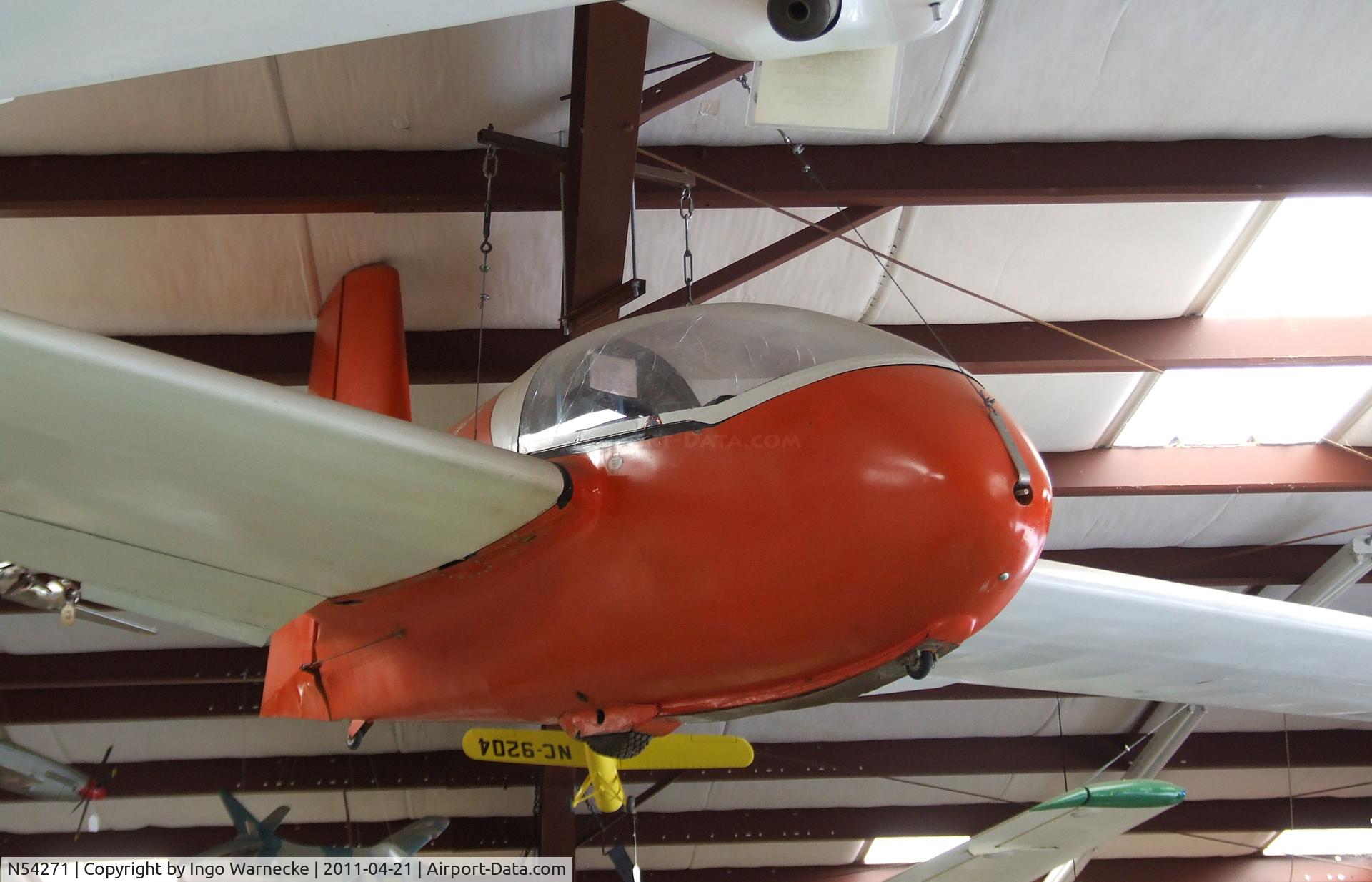 N54271, 1985 Markse Pioneer II C/N 3, Marske Pioneer II at the Wings of History Air Museum, San Martin CA