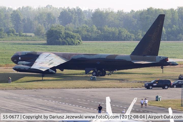 55-0677, 1955 Boeing B-52D Stratofortress C/N 464024, Boeing B-52D Stratofortress 55-0677  C/N 464024 - Yankee Air Museum