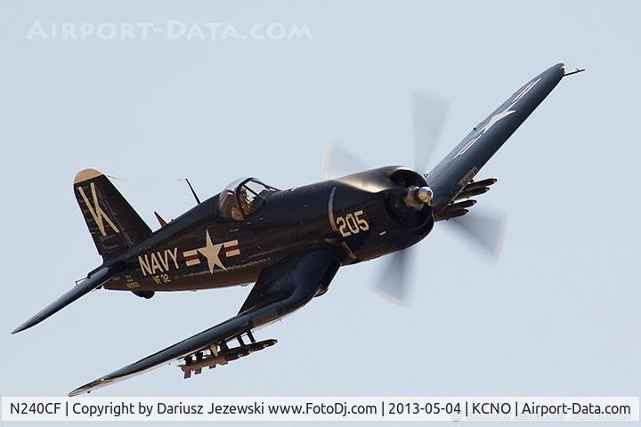 N240CF, 1945 Vought F4U-4 Corsair C/N 9513, Chance Vought F4U-4 Corsair  C/N 9513, NX240CF