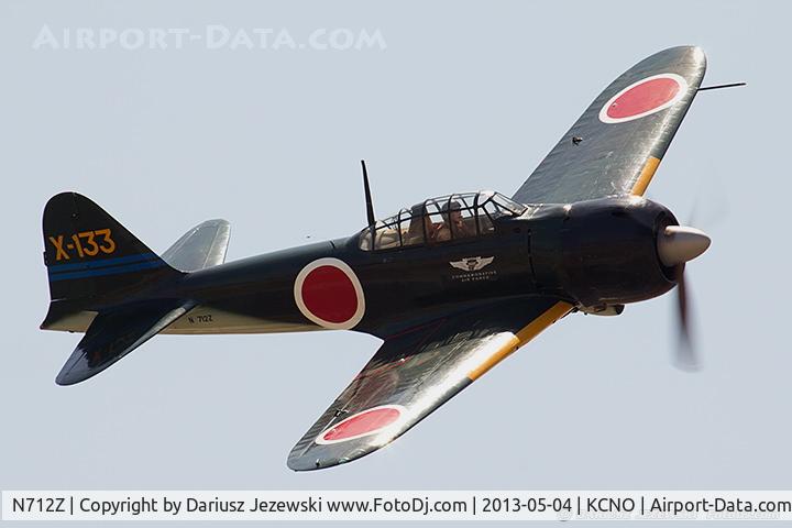N712Z, 1942 Mitsubishi A6M3 Reisen (Zero) C/N 3869, Mitsubishi A6M3 Zero  C/N 3869, NX712Z