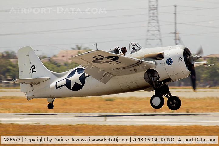 N86572, General Motors (Grumman) FM-2 Wildcat C/N 5626, Grumman FM-2 Wildcat C/N 86572, N86572