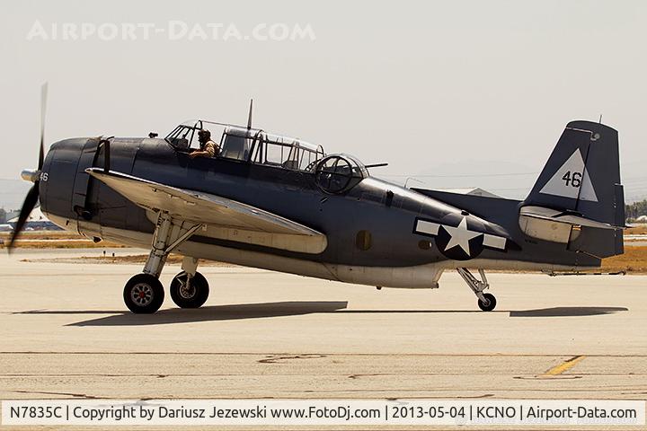 N7835C, Grumman TBM-3E Avenger C/N 7154, Grumman TBM-3E Avenger  C/N 7154, N7835C