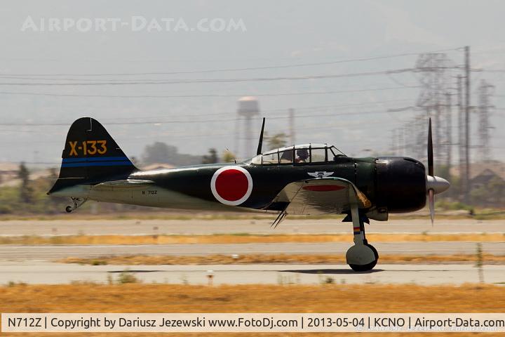 N712Z, 1942 Mitsubishi A6M3 Reisen (Zero) C/N 3869, Mitsubishi A6M3 Zero  C/N 3869, NX712Z