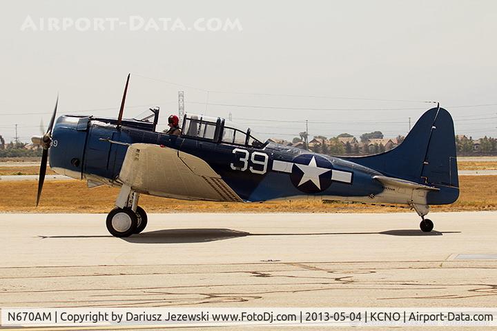 N670AM, 1993 Douglas SBD-5 Dauntless C/N 28536, Douglas SBD-5 Dauntless C/N 28536, NX670AM