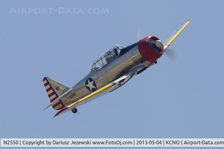 N2550, 1985 North American SNJ-5 Texan C/N 43683, North American SNJ-5 Texan C/N 43683, N2550