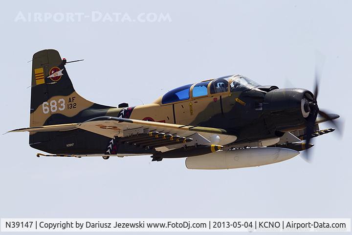 N39147, Douglas AD-5 (A-1E) Skyraider C/N 9540, Douglas AD-5 (A-1E) Skyraider  C/N 132683, N39147