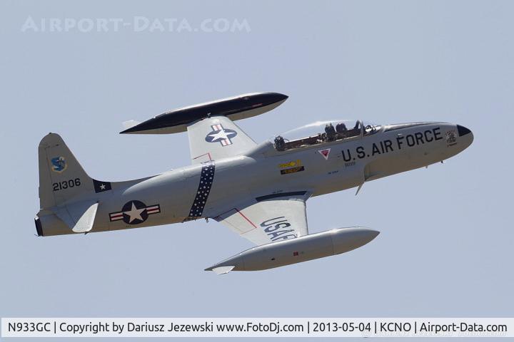 N933GC, 1954 Canadair T-33AN Silver Star 3 C/N T33-306, Canadair CT-133 Silver Star C/N T33-306, N933GC