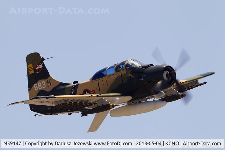 N39147, Douglas AD-5 (A-1E) Skyraider C/N 9540, Douglas AD-5 (A-1E) Skyraider  C/N 132683, N39147