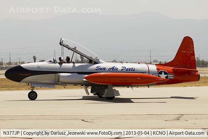 N377JP, Canadair CT-133 Silver Star 3 (CL-30) C/N T33-377, Canadair CT-133 Silver Star C/N 21377, NX377JP