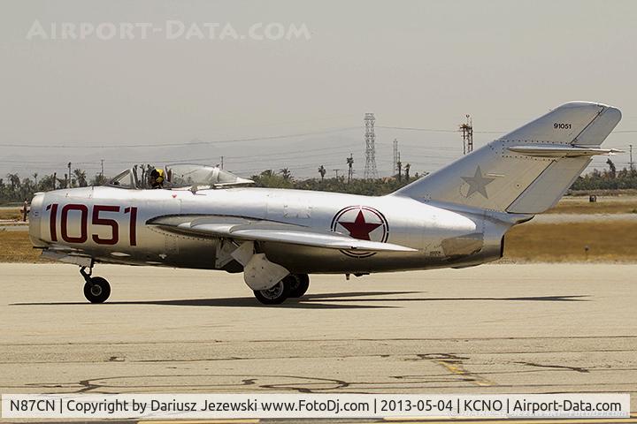 N87CN, Mikoyan-Gurevich MiG-15 C/N 910-51, MiG-15  C/N 910-51, NX87CN
