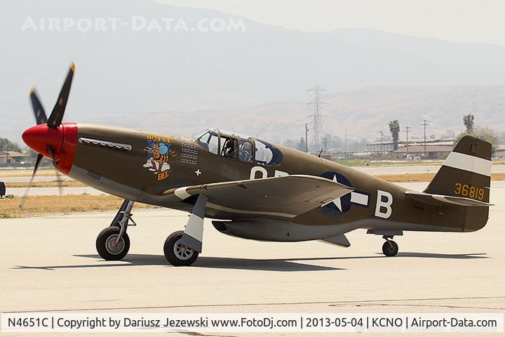 N4651C, 1974 Cessna A185F Skywagon 185 C/N 18502587, North American P-51C Mustang 