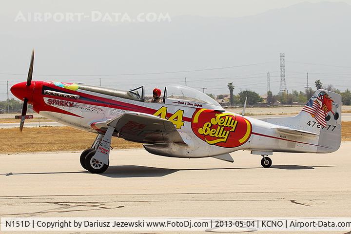 N151D, 1944 North American P-51D Mustang C/N 44-72777, North American P-51D Mustang 