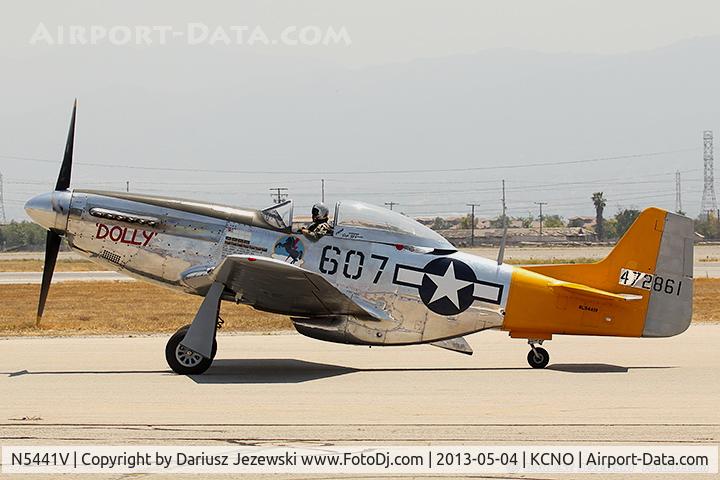 N5441V, 1961 North American F-51D Mustang C/N 45-11582, North American F-51D Mustang 