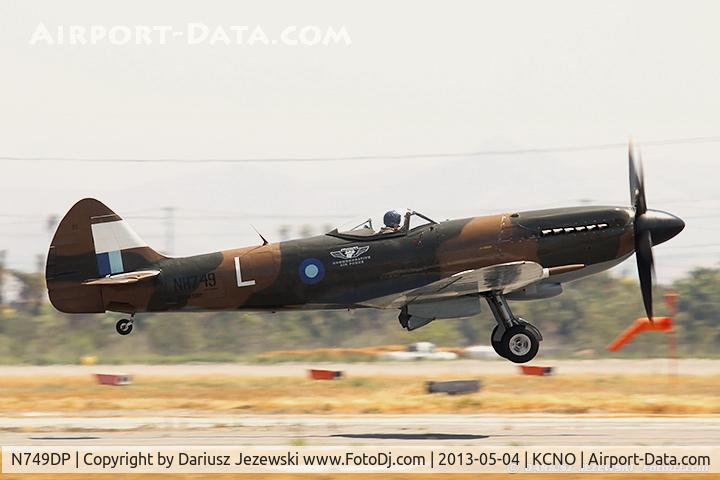 N749DP, 1945 Supermarine Spitfire XIV C/N 6S/583887, Supermarine Spitfire Mk XIV  C/N 6S/583887, NX749DP