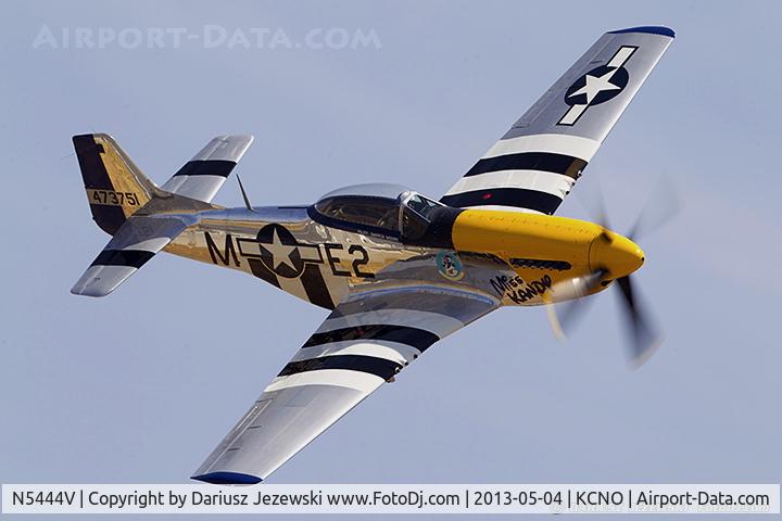 N5444V, 1944 North American F-51D-25-NA Mustang C/N 122-40291, North American F-51D Mustang 