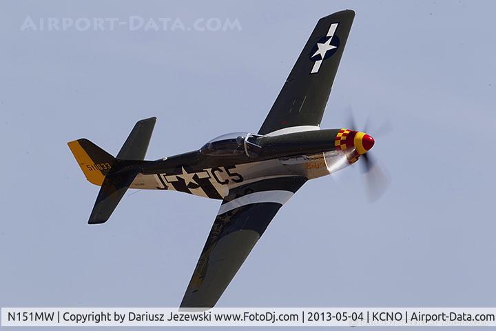 N151MW, 1945 North American P-51D Mustang C/N 124-48386, North American P-51D Mustang 