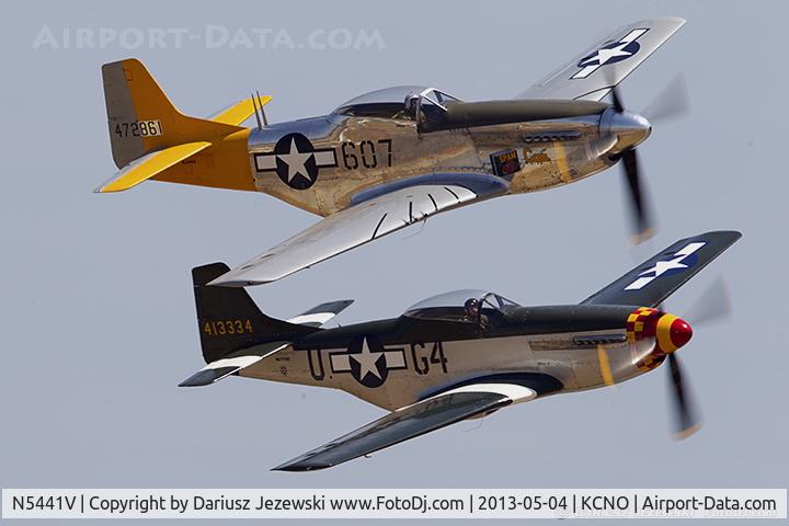 N5441V, 1961 North American F-51D Mustang C/N 45-11582, North American F-51D Mustang 