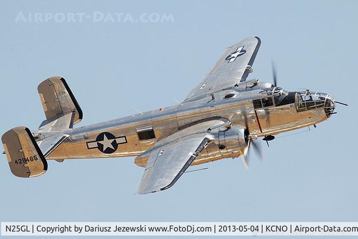 N25GL, 1944 North American TB-25N Mitchell C/N 44-29465 (108-32740), North American TB-25N Mitchell 