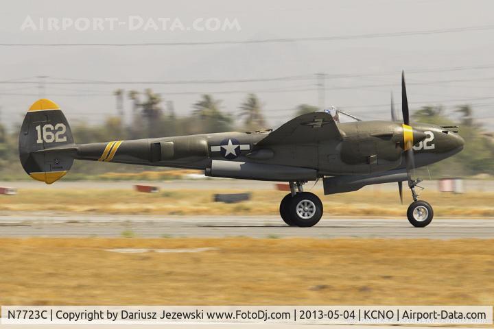 N7723C, 1944 Lockheed P-38L-5 Lightning C/N 7985, Lockheed P-38L Lightning 