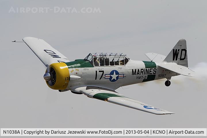 N1038A, 1944 North American SNJ-5 Texan C/N 90917 (121-41633), North American SNJ-5 Texan 