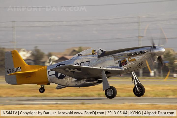 N5441V, 1961 North American F-51D Mustang C/N 45-11582, North American F-51D Mustang 