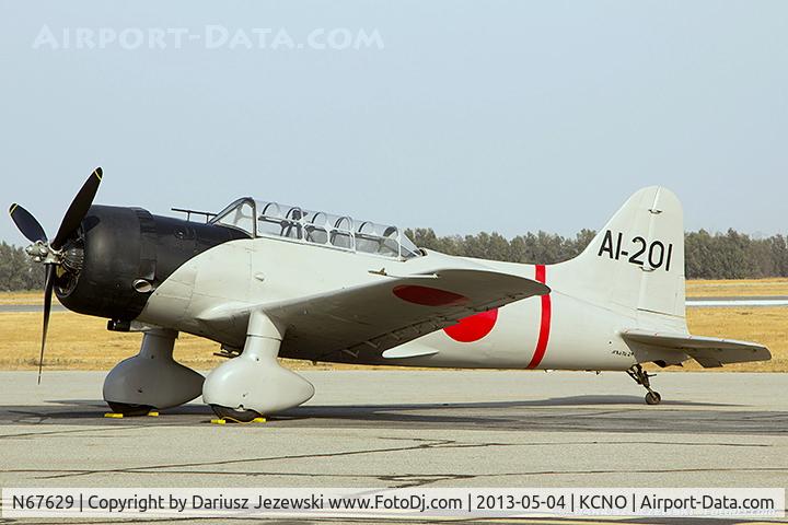 N67629, 1942 Convair BT-15 VAL C/N 11513, Convair BT-15 Valiant (Aichi D3A replica ) C/N 11513, NX67629