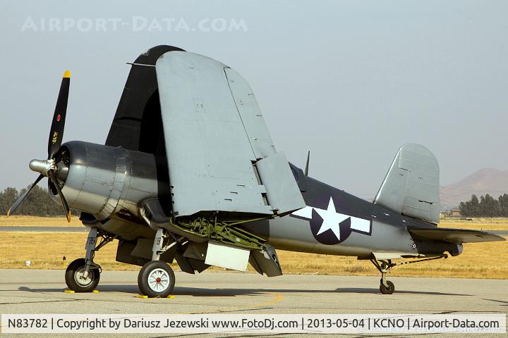 N83782, 1942 Vought F4U-1 Corsair C/N 3884 (Bu 17799), Chance Vought F4U-1 Corsair  C/N 3884, NX83782