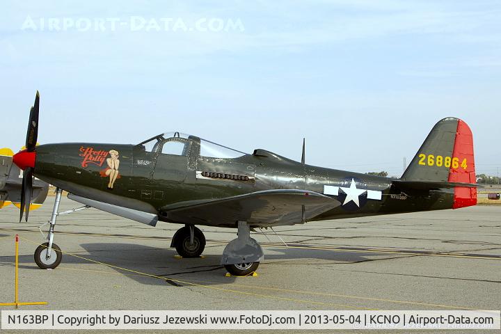 N163BP, 1945 Bell P-63C Kingcobra C/N 091263RP, Bell P-63 Kingcobra 