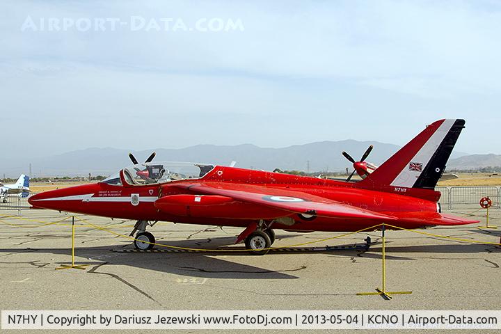 N7HY, 1962 Folland Gnat T.1 C/N FL529, Folland Gnat T 1 C/N FL529, N7HY