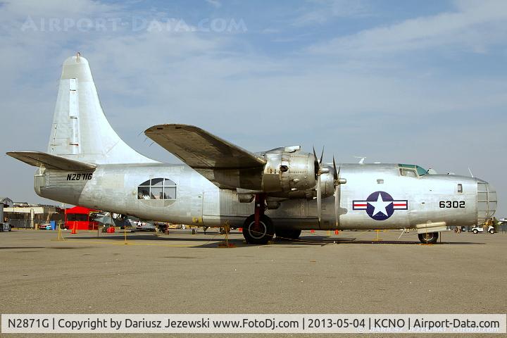 N2871G, Consolidated Vultee P4Y-2 Privateer C/N 66302, Consolidated Vultee P4Y-2 Privateer  C/N 66302, N2871G