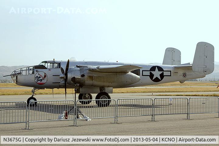 N3675G, 1944 North American B-25J Mitchell Mitchell C/N 108-33698, North American B-25J Mitchell 