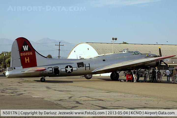 N5017N, 1944 Lockheed/Vega (Boeing) B-17G-105-VE Flying Fortress C/N 8649, Boeing B-17G Flying Fortress 